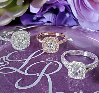 LILY ROSE DIAMOND RINGS at Midtown Jewelers