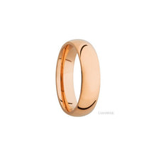 14K Rose Gold with Polish Finish