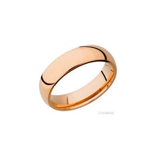 14K Rose Gold with Polish Finish