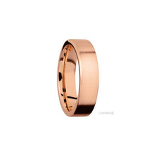 14K Rose Gold with Satin Finish