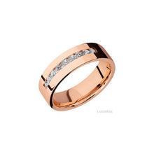 14K Rose Gold with Polish Finish