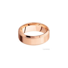 14K Rose Gold with Machine , Polish Finish