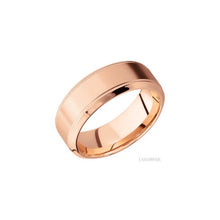 14K Rose Gold with Machine , Polish Finish