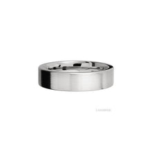 14K White Gold with Satin Finish