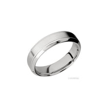 14K White Gold with Satin , Polish Finish