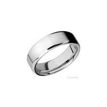 14K White Gold with Satin , Polish Finish