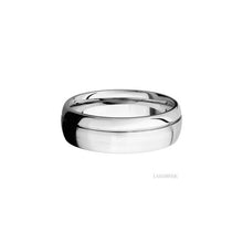 14K White Gold with Satin , Polish Finish