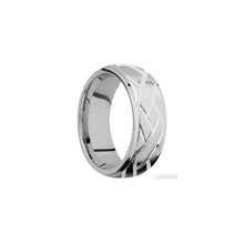 14K White Gold with Satin , Polish Finish