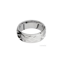 14K White Gold with Satin , Polish Finish