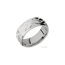 14K White Gold with Satin , Polish Finish