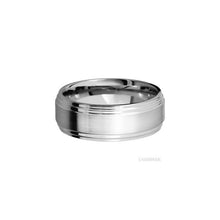 14K White Gold with Satin , Polish Finish