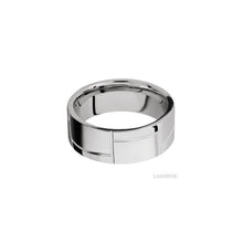 14K White Gold with Bead Finish