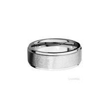 14K White Gold with Anglestone , Polish Finish