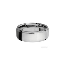 14K White Gold with Crosssatin , Polish Finish