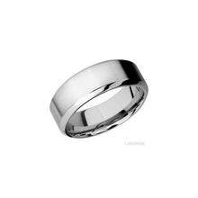 14K White Gold with Satin , Polish Finish