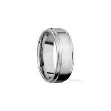 14K White Gold with Satin , Polish Finish