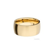 14K Yellow Gold with Satin Finish
