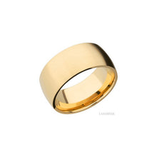 14K Yellow Gold with Satin Finish