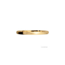 14K Yellow Gold with Satin Finish