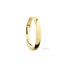 14K Yellow Gold with Satin Finish