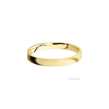 14K Yellow Gold with Satin Finish