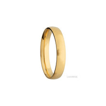 14K Yellow Gold with Satin Finish