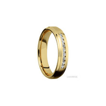 14K Yellow Gold with Satin , Polish Finish