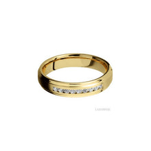 14K Yellow Gold with Satin , Polish Finish