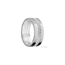 14K White Gold with Satin Finish