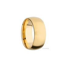 14K Yellow Gold with Satin Finish