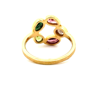 Colorful Gemstone Ring - Gold Vermeil