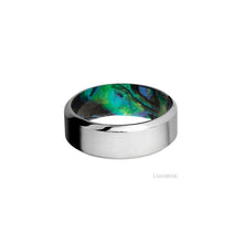 Cobalt Chrome with Satin , Polish Finish and Abalone