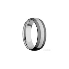 Cobalt Chrome with Satin Finish and Zirconium Inlay