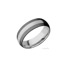 Cobalt Chrome with Satin Finish and Zirconium Inlay