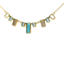 Elegant Gemstone Necklace - Gold Vermeil