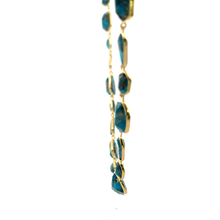 Elegant Turquoise Necklace - Gold Vermeil