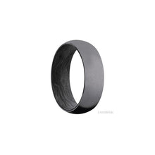 Tantalum with Sand Finish and Forged Carbon Fiber
