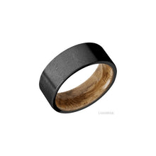 Zirconium with Distressed Finish and Whiskey Barrel