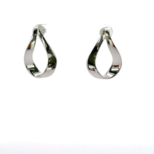 Elegant Silver Teardrop Earrings