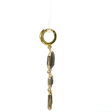 Elegant Vermeil and Stone Earrings