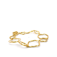 Elegant Gold Vermeil Link Bracelet