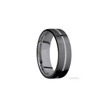 Tantalum with Polish Finish and Zirconium Inlay