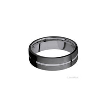 Tantalum with Polish Finish and Zirconium Inlay