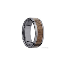 Tantalum with Polish , Polish Finish and Walnut Inlay