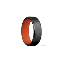 Zirconium with Satin , Polish Finish and Hunter Orange