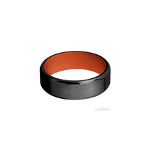 Zirconium with Satin , Polish Finish and Hunter Orange