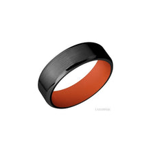Zirconium with Satin , Polish Finish and Hunter Orange
