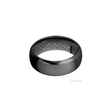 Zirconium with Satin , Polish Finish