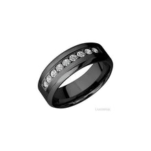 Zirconium with Satin , Polish Finish