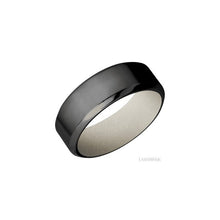 Zirconium with Anglesatin , Polish Finish and Bright Nickel